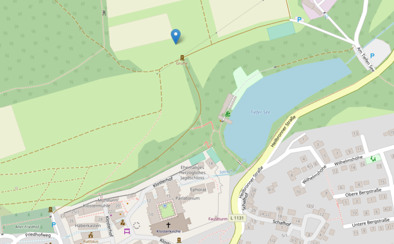 Karte OpenStreetmap BUND-Wiese